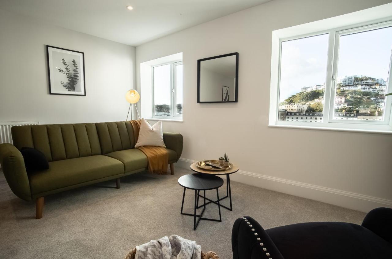 Boutique Apartments Torquay Overlooking Harbour - Near Babbacombe & Beach Ngoại thất bức ảnh
